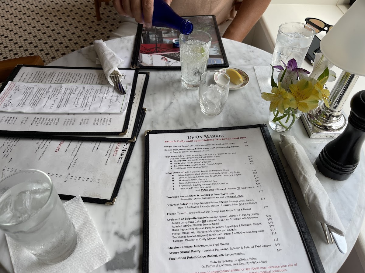 Menu Up On Market Bistro & Inn-8
